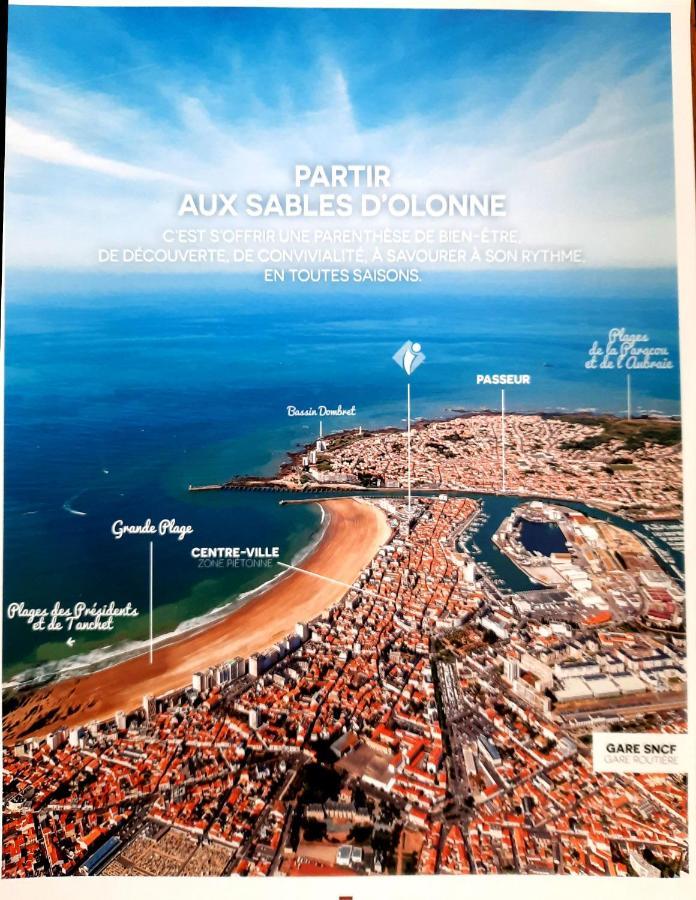 Appartement Vue Sur Mer Les Sables-dʼOlonne Zewnętrze zdjęcie